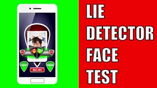 Lie Detector Face Test - talking iOS & Android app screenshot 1