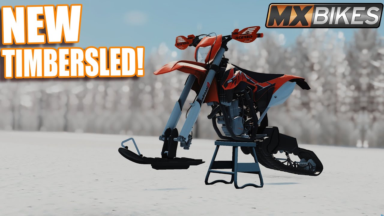 BRAND NEW TIMBERSLED IN MXBIKES IS ACTUALLY MIND BLOWING! - YouTube