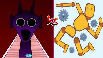 Sprunki Run Vs Ragdoll Break-I Found All Max Level Up Top Epic Best ASMR Gameplay #550