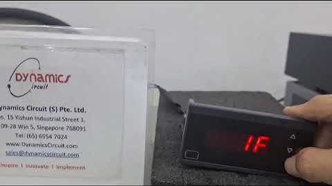 GEFRAN 4T-96-4-00-1-S13 Temperature Controller Repairs by Dynamics Circuit (S) Pte. Ltd.