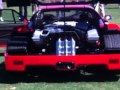 Ferrari F40 at the Ferrari Concours in 2013 - Caballo Exhaust sound