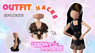 OUTFIT Hacks To HELP YOU WIN in DRESS To IMPRESS!!!