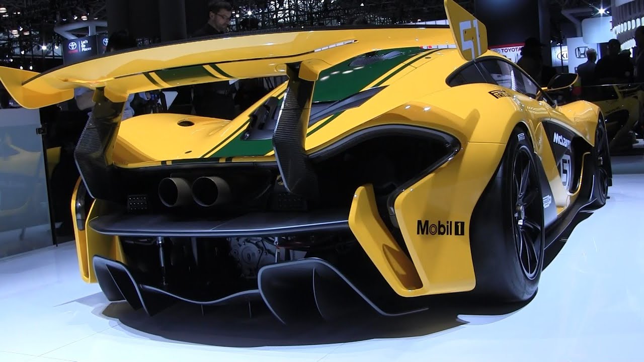 Mclaren P1 GTR Racecar - 2015 NYIAS - YouTube