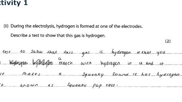GCSE Science 2011: Chemistry Feedback on June 2015