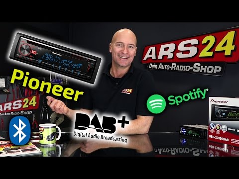 Headunit with Digitalradio DAB+ und Bluetooth | Pioneer DEH-X7800DAB | ARS24.com