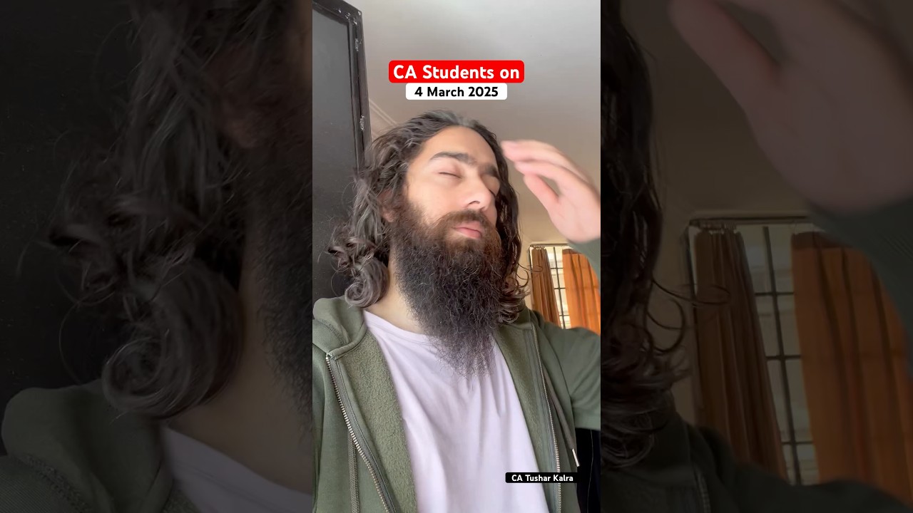 CA Students on 4th March’2025 😨😨 