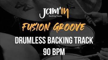 Fusion Groove Drumless Backing Track 90 BPM