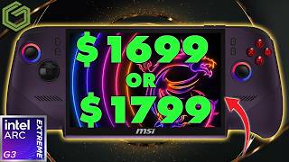 MSI Claw 8 EX AI+ G3E Price & Launch Pack Update