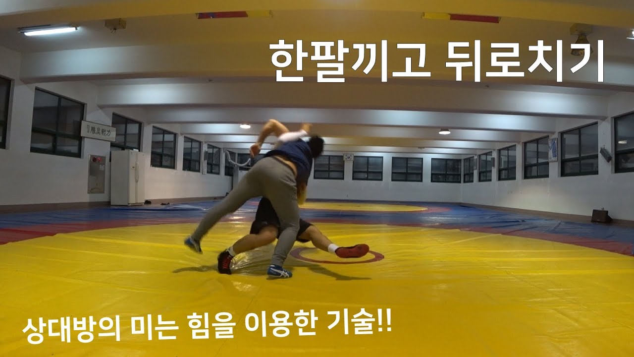 Lateral Drop Throw (한팔끼고 뒤로치기)