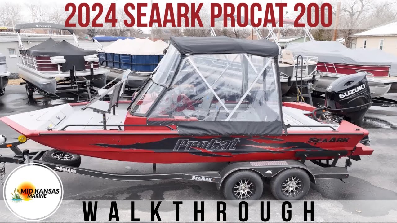 2024 SeaArk Procat 200 Walkthrough - YouTube