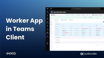 Voca CIC Worker App in Teams Client