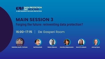 CPDP DPD 2025 - Forging the future: reinventing data protection?