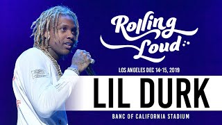 Lil Durk Live Performance Rolling Loud LA 2019