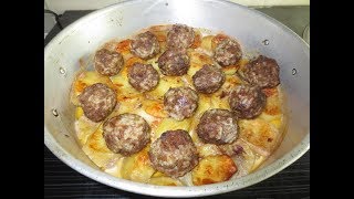 Чудо печь. Тефтели с картофелем в советской чудо печке. Простой и быстрый рецепт Чудо печь. Тефтели с картофелем в советской чудо печке. Простой и быстрый рецепт