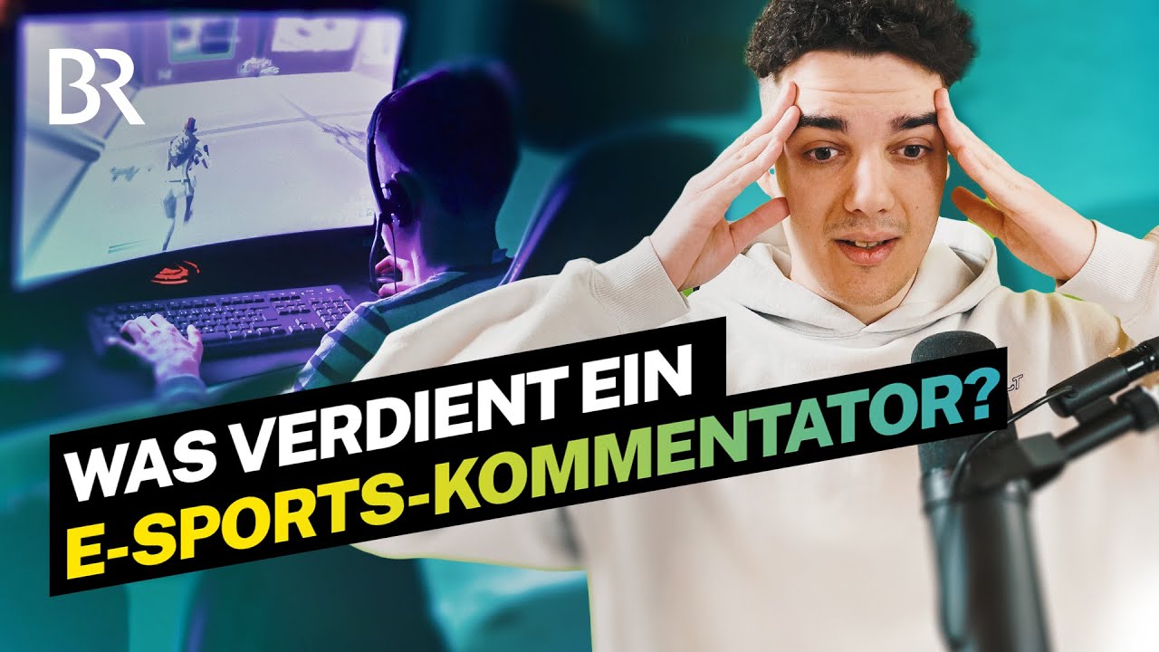 Update Fortnite \u0026 Co.: Geld verdienen als Kommentator für E-Sports | Lohnt sich das? | BR