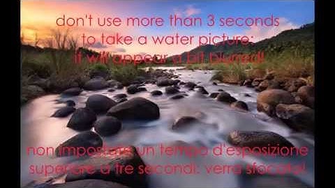 LONG EXPOSURE/LIGHT PAINTING tutorial eng/ita