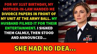 Information My Mother-in-Law Served Me Divorce Papers—Then Came the Army Ball Guide
