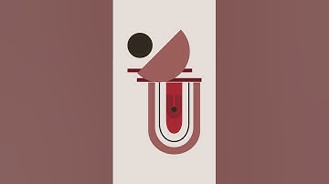 No Sound | Boho Abstract Geometric Shapes | Art for TV | Screensaver