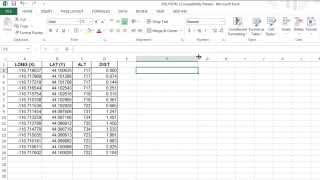 How to import X,Y Coordinates from Excel to AutoCAD