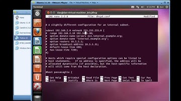 Install dan Konfigurasi DHCP Server di Ubuntu 11 10