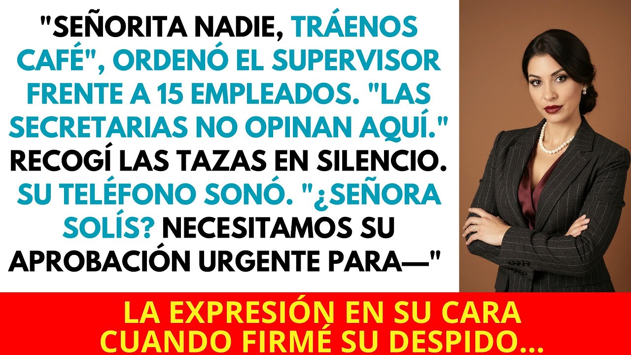 El Supervisor Me Llamó por Error “Señorita Nadie” — No Sabía que Soy Dueña del Oaxaca Heritage