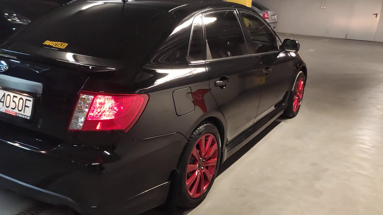 Subaru Impreza WRX GH 2009 4door YouTube