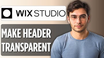 How to Make a Transparent Header in Wix Studio | Step-by-Step Tutorial 2025