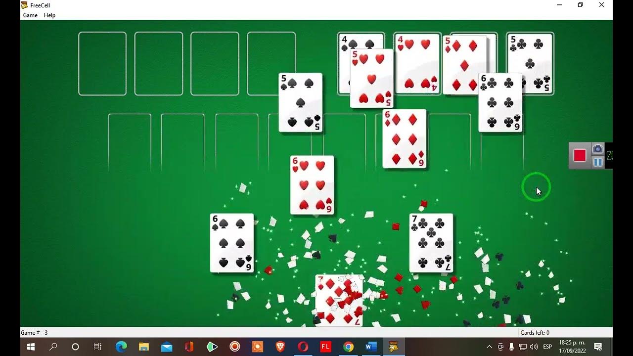 Freecell cheats on windows 10 youtube