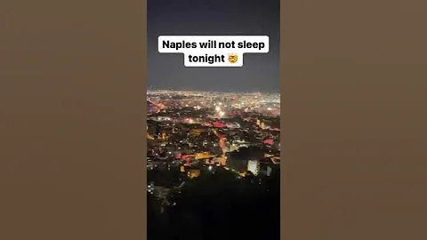 After Napoli winning their first Scudetto in 33 years, Naples will be celebrating long into the nigh