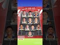 حسب score 90‏ أفضل تشكيلة من الدوري الإسباني للاعبين تحت (21) عامًا ✅🤯🔥