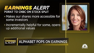 Alphabet CFO Porat on 20-for-1 stock split
