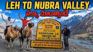 LEH to NUBRA VALLEY 🏍️ | You Should NOT Miss This! Day - 3