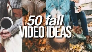 50 FALL VIDEO IDEAS THAT WILL BLOW UP YOUR YouTube CHANNEL