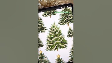 Christmas Digital art on procreate 🎄 #procreate #digitalart #procreateart #ipadart #digitalpainting