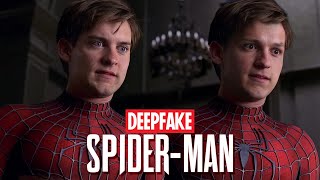 Tom Holland In Spider-Man 2004 Deepfake