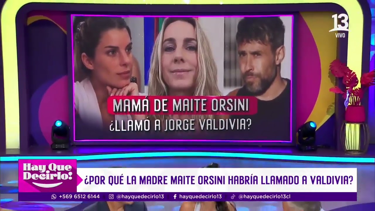 ¿Por qué la madre de Maite Orsini habría llamado a Jorge Mago Valdivia? | Hay Que Decirlo