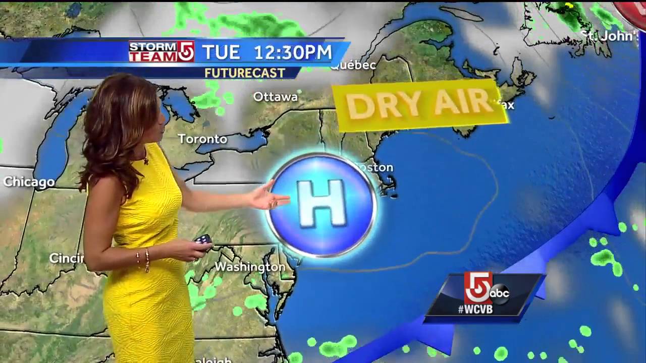 Sunny and warm Monday: Cindy's forecast - YouTube