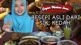 Nasi Kukus Gulai Kawah Batang Pisang Ori Resipi Kedah!! | Layan Makan Jerrr | EPS 2