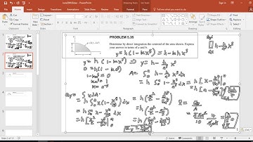 Centroids and Moment of Inertia - Part 1 - Engineering Statics