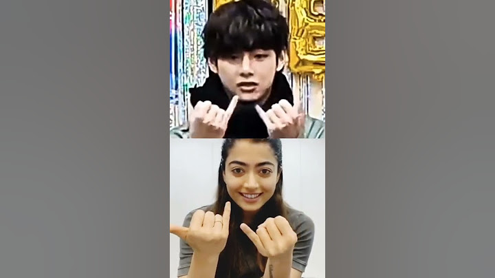 Taehyung & Rashmika finger tutting#taehyung#rashmikamandanna #bts