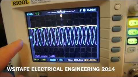 RLC series circuit at resonance TAFE NSW