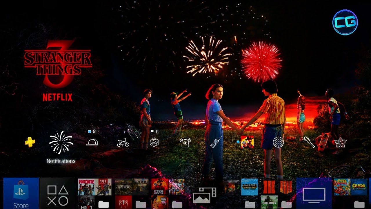 Stranger Things Wallpaper Ps4