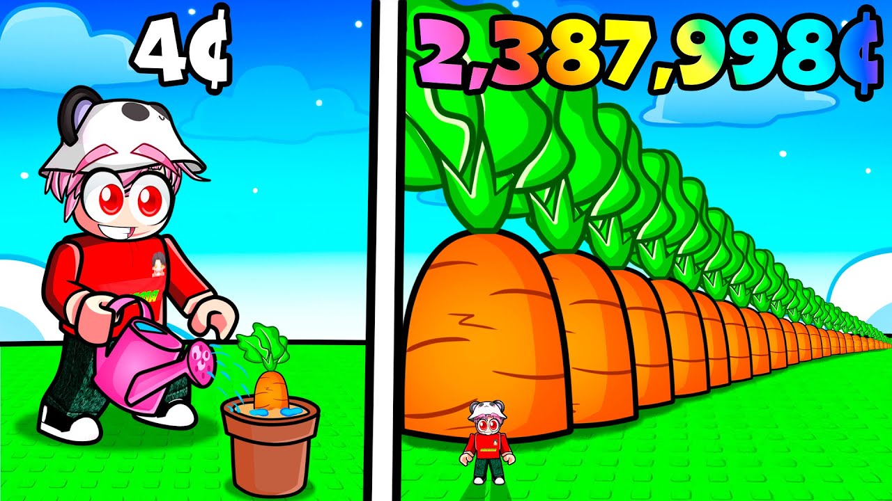 Growing The BIGGEST Garden On Roblox