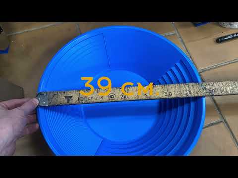 Новый старательский лоток Дипсис 15 5 39см New GoldPan Deepsees 15 5