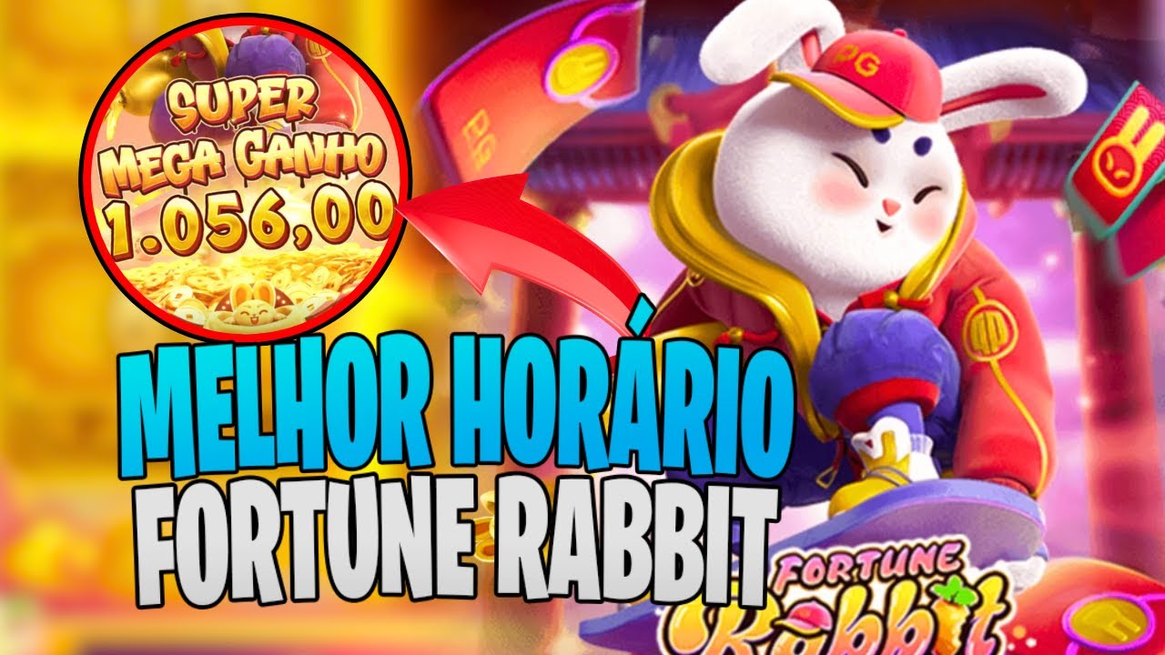 MELHOR HORÁRIO PRA JOGAR FORTUNE RABBIT - JOGO DO COELHO DA SORTE