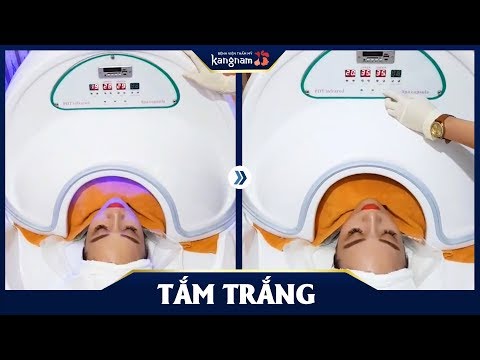 Tắm trắng phi thuyền Hàn Quốc giúp da trắng sáng từ bên trong