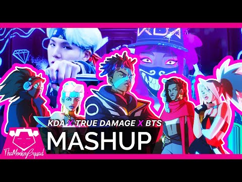 KDA x True Damage x BTS – &rsquo;GIANTS x POPSTARS x Mic Drop&rsquo; MASHUP