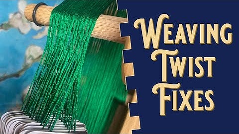 How I Deal with Twist Build-Up in Tablet Weaving