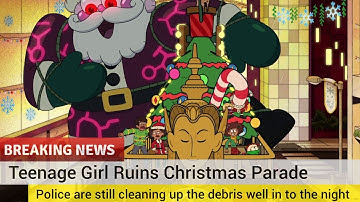 Santa’s Jolly Boots of DOOM Amphibia X Invader Zim