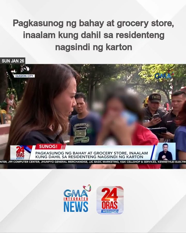 Pagkasunog ng bahay at grocery store, inaalam kung dahil sa residenteng nagsindi...| 24 Oras Weekend